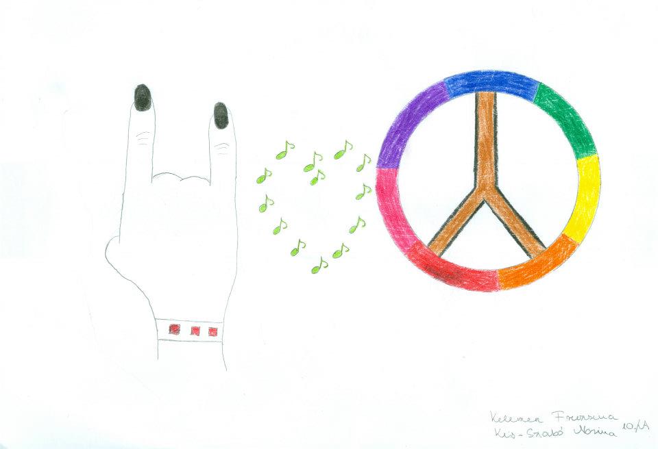 Children in Europe Drawings 15 - Hungarian team