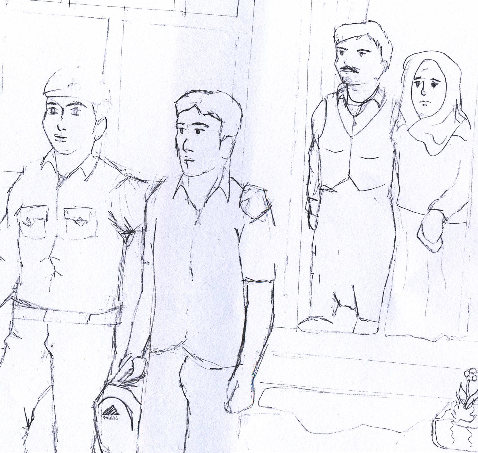 Children in Europe Drawings 14- Turkish team
